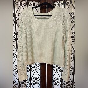 LC Lauren Conrad Mint Knit Sweater